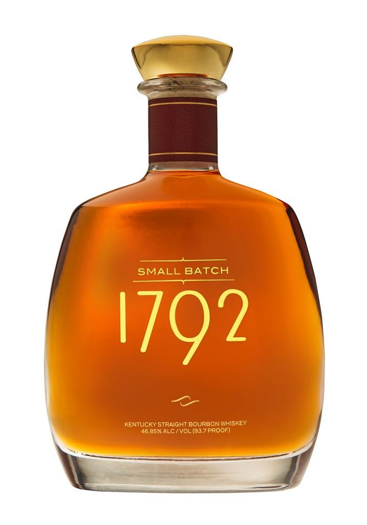 A bottle of 1792 Small Batch bourbon